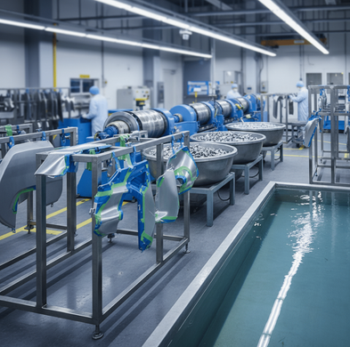 Industrial and Functional Electroplating Services including Zinc Nickel Cadmium Tin plating